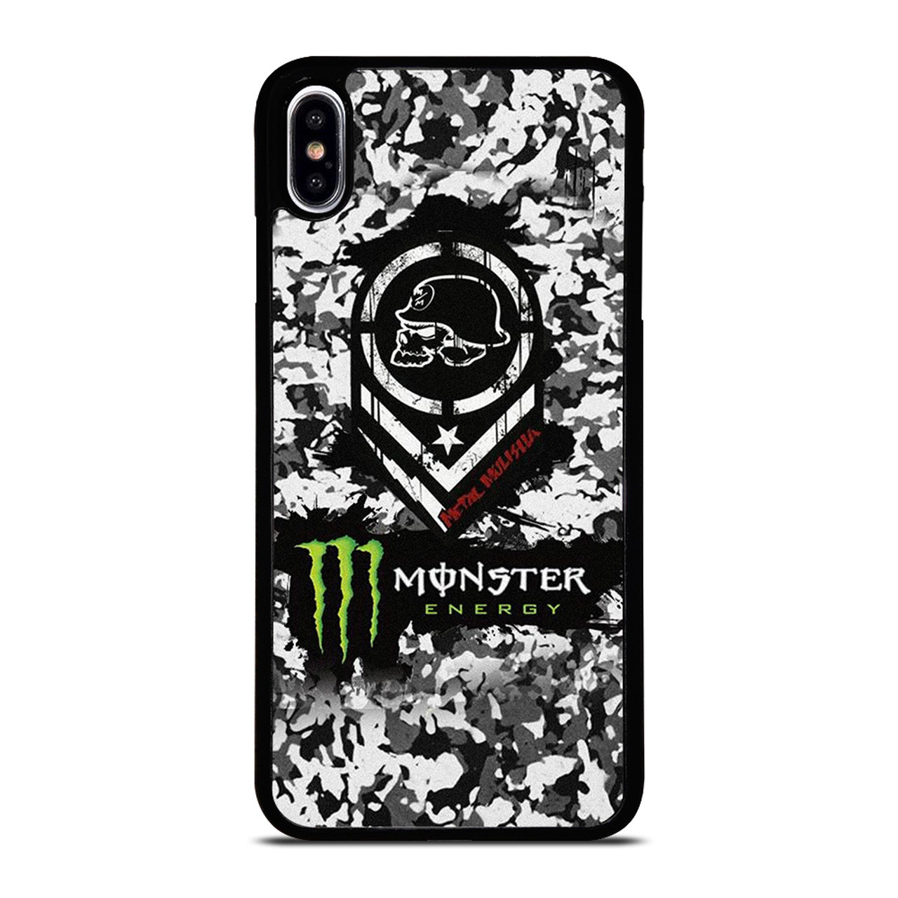 METAL MULISHA MONSTER ENERGY CAMO iPhone XS Max Case Cover